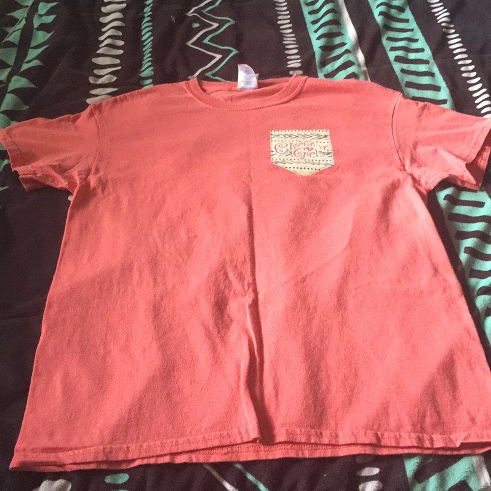 Coral “Cherished Girl” shirt